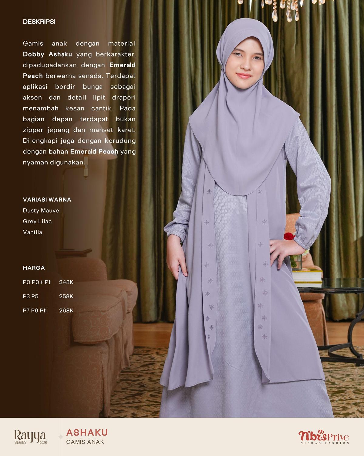 midi dress nibras gamis black dobby Photos by SARIMBIT LEBARAN 2027 (@sarimbit2026.katalog)  February 19, 2026