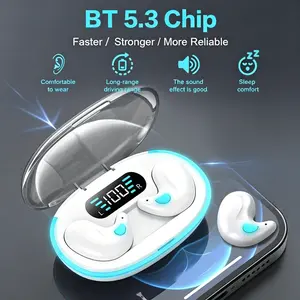 【COD】X55 TWS Bluetooth Earphone Tidur, Nyaman, HiFi, ENC, IPX5, Baterai Awet