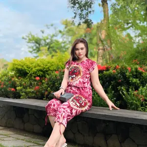 GOOD SETELAN I BARONG LUKIS 7/8 TIE DYE KHAS BALI I Bahan Rayon 1