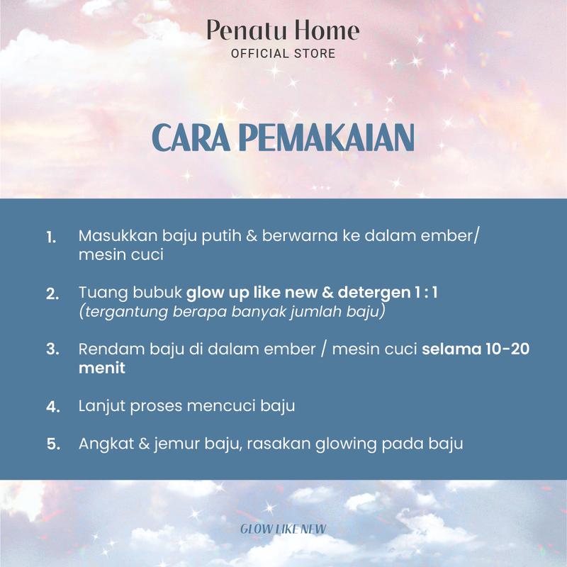 [ Penatu Home ] Glow like new - Deterjen Booster 500gr 2