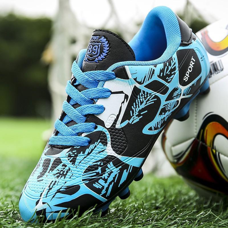 Product Introduction of Child and adult men spike football boots soccer shoes kasut bola sepak sports shoes men's shoes sneakers men's sneakers sports casual shoes but bola sepak children's sneakers children's shoes football boys' shoes men's united kasut bola sepak budak 3