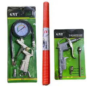 Alat Isi Angin Kompresor set 3 pcs Air Duster Paket Selang 12 meter