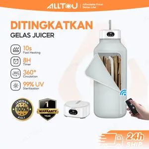 ALLTOU Pengering Lipat , pengatur waktu 8 jam, dapat dilipat, pengeringan cepat, tersedia remote control