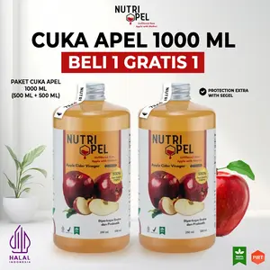 Nutri Apel - Cuka Apel Premium With Mother 1000ml