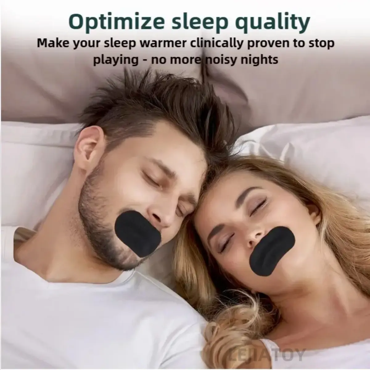 【COD】30pcs anti snoring tape lip sticker  closed mouth sticker adults sleep breathing correction sticker Skincare Comfort