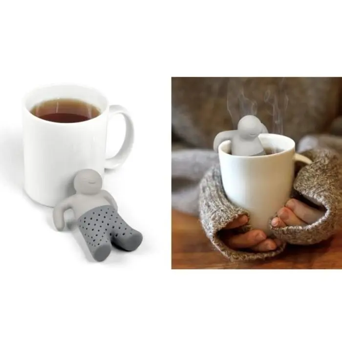 Saringan Ampas Teh - Tea Infuser Orang Sandaran