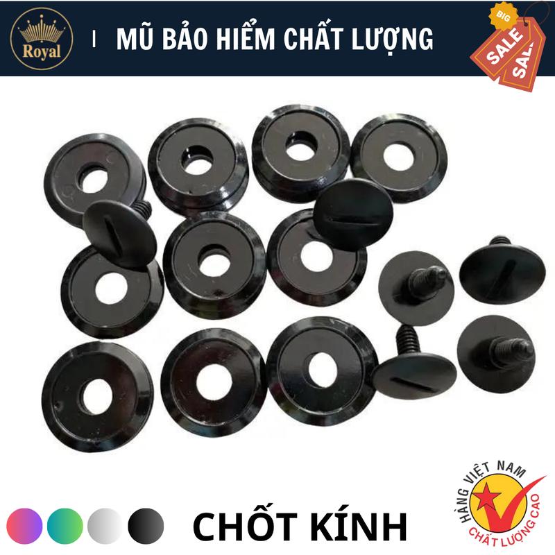 PHỤ KIỆN MŨ BẢO HIỂM 3 4 CHỐT KÍNH NÓN M268 M668 XH01