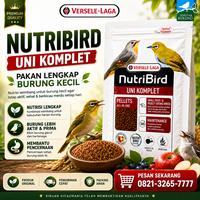 Gambar Makanan Burung NUTRIBIRD UNI KOMPLET Versele-Laga Pleci Ciblek Multivitamin Mineral Lengkap Ekstrak Serangga Buah Segar Alami - Original 250 Gram dari Seputar Burung Indonesia Kab. Sukoharjo 4 Tokopedia