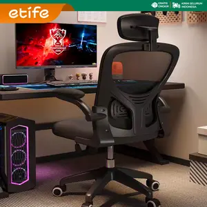 Etife Furniture Kursi Kantor Minimalis/  Kursi kerja /Kursi Komputer /Kursi Putar Furniture