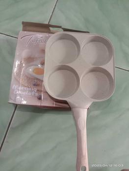 Product Review of [RAISAHOUSE] Tifale Tamago Wajan Penggorengan 4IN1 - Wajan Pembuat Sarapan 19 cm Multifungsi Anti Lengket from m** S**✯ 1