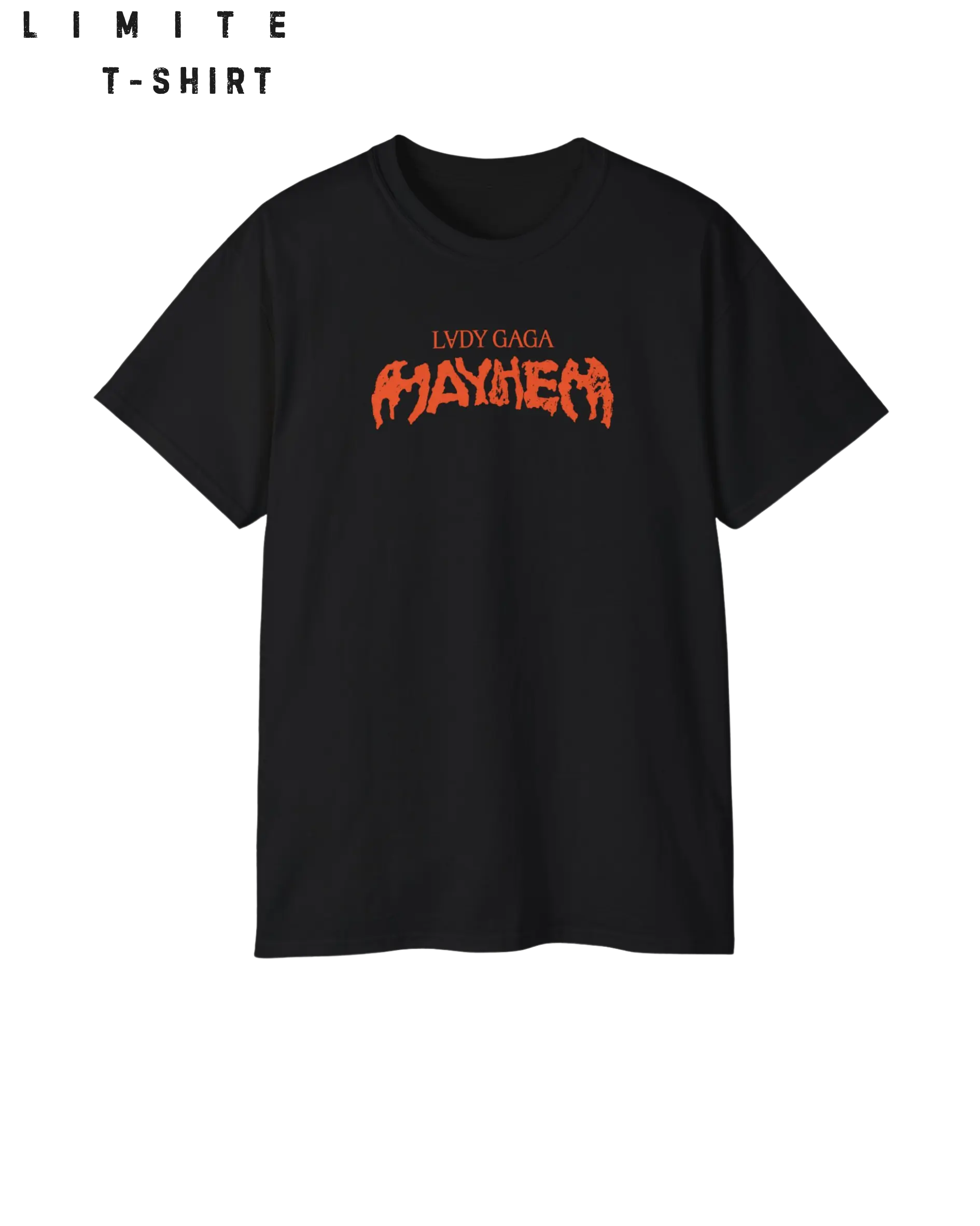 Limite Mayhem Lady Gaga Tshirt Cotton Combed24s Unisex Adem Nyaman Stylish Unik  Sablon Digital  Distro Katun graphic tees