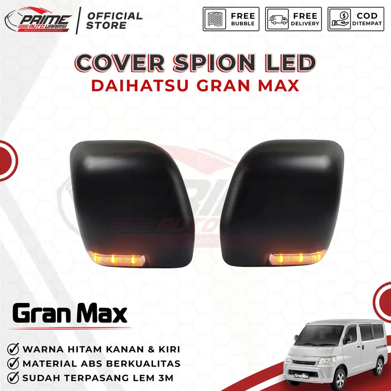 COVER SPION GRAND MAX LAMPU - HITAM 0