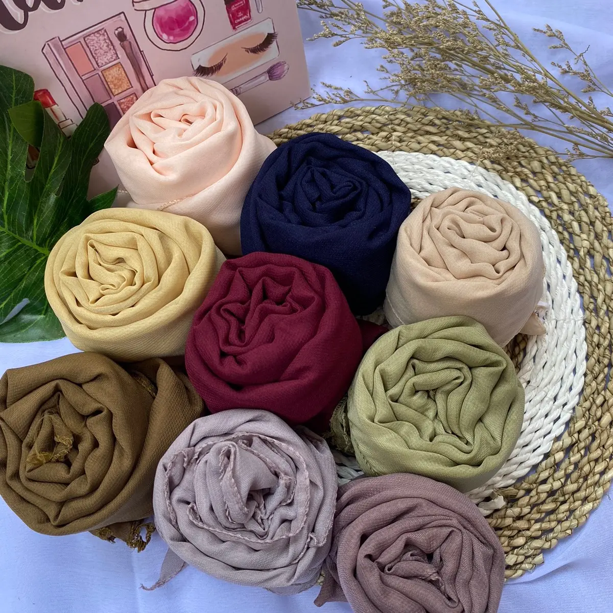 Kerudung/Kerudung/Kerudung wanita persegi 4 Bella Square