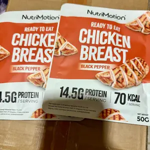 Nutrimotion Dada Ayam Siap Makan Tinggi Protein / Chicken Breast / Cemilan Sehat Rendah Lemak Food