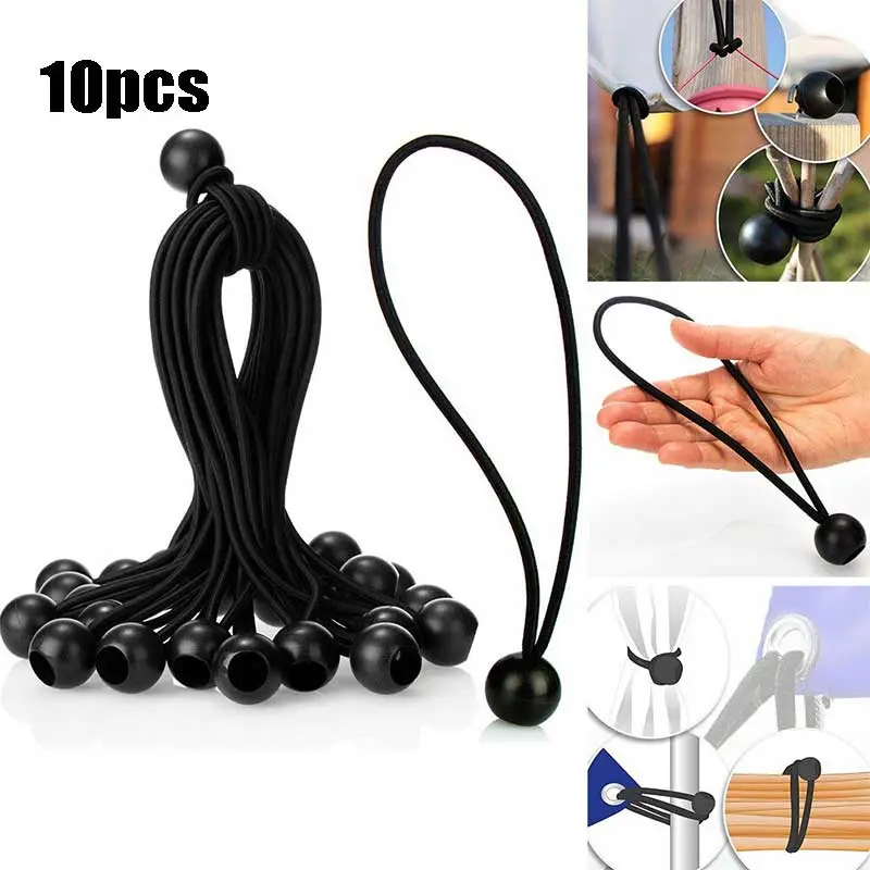 10pcs Tali Bungee Bungee Rope Tali Tenda Elastis Untuk Tenda Trampolin