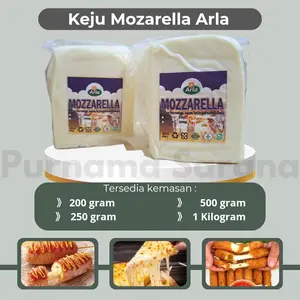 Keju Mozarela Arla 1 Kg Import Denmark ( Halal ) Mozzarella