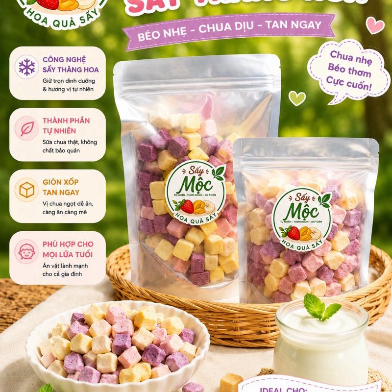 22-24 trái/100gr . Dâu Tây Sấy Thăng Hoa -Giữ Nguyên Vị Chua Ngọt Tự Nhiên phù…