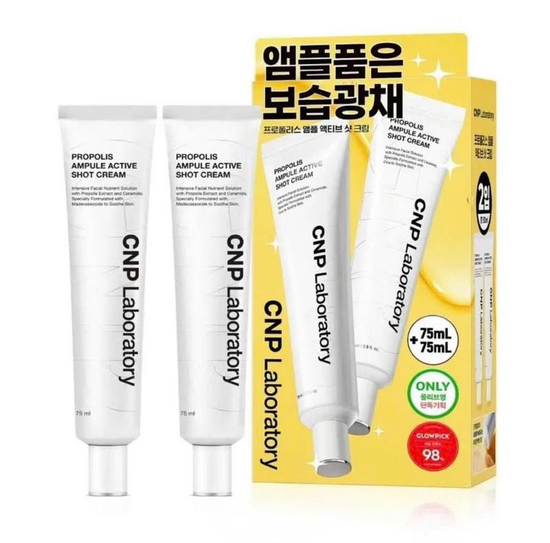   Mua 1 Tặng 1  - FULL BOX 2 Tuýp Kem Dưỡng Keo Ong CNP Laboratory  75ml+75ml  