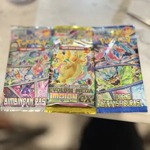 Evolusi Mega Impian Ex |  Pokemon Indonesia 1 Booster Pack - Game Kartu Koleksi - Pokemon Indonesia - ma3 l