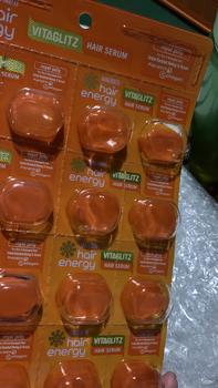 Product Review of Find it Store - Makarizo Hair Energy VITAGLITZ Hair Keratin Serum ROYAL JELLY | ALOE MELON 6 x 1 mL | NEW 20x1ml | Hair Serum / Serum Rambut / Vitamin Rambut / Serum Perawatan Rontok Treatment Berminyak Catokan Haircare Kering from C**🔥 1