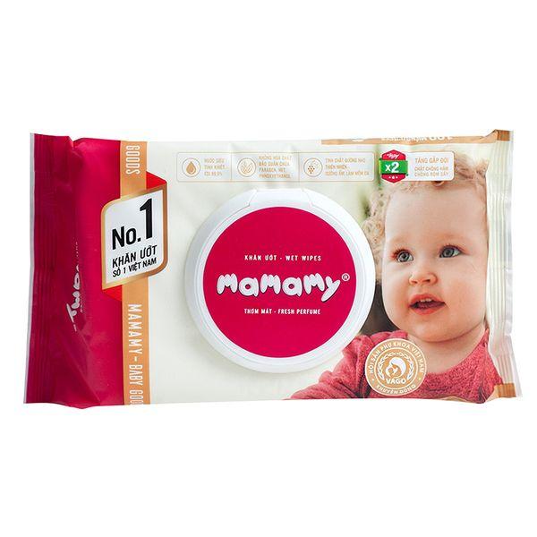 Khăn ướt VS Mamamy 100 tờ, có nắp, mùi C