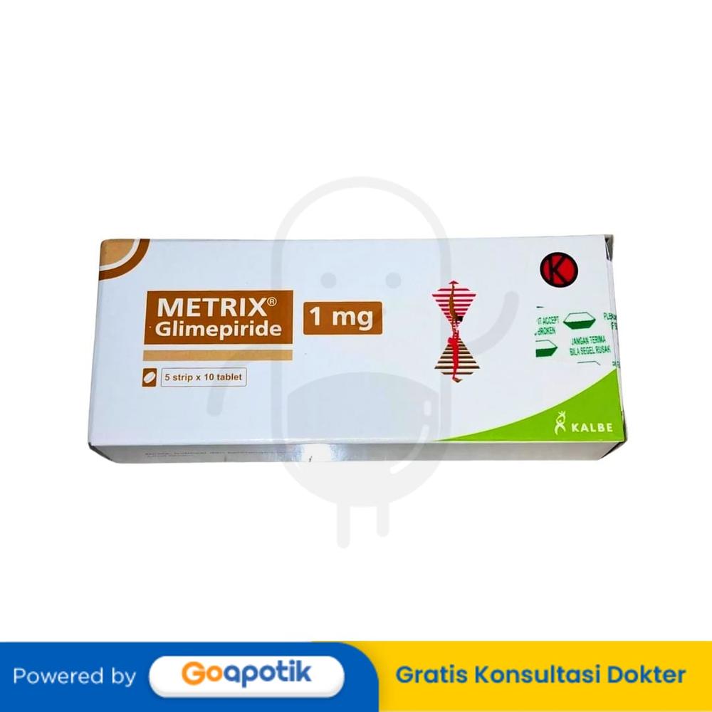 METRIX 1 MG BOX 50 TABLET