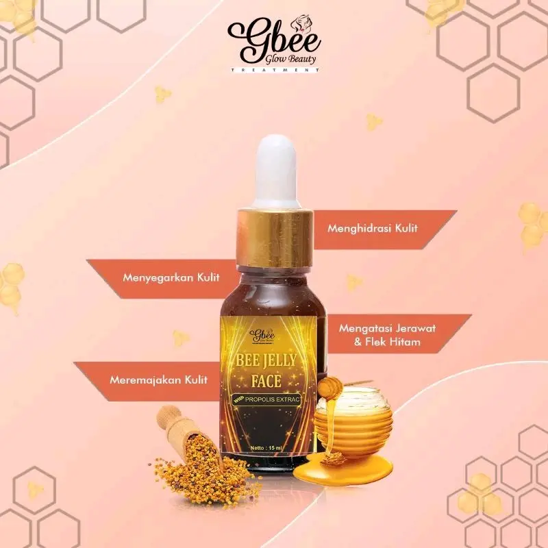 SERUM BEE JELLY FACE GBEE GLOW BEAUTY