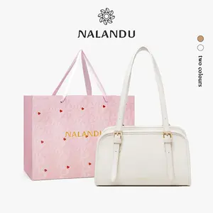 NALANDU Tas Wanita  Renee yang Stylish dan Elegan: Tas Bahu dan Tas Tangan Sederhana