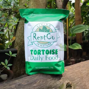 ReptCo tortoise daily food 1kg / pelet torto / kura darat / reptil / pakan kura darat / pelet sulcata aldabra pardalis cherryhead dll