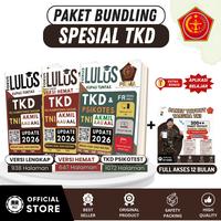 Gambar PLC - Buku Materi & Bank Soal TKD Persiapan Tes Masuk TNI 2026 - Paket Bundling - TKD Lengkap+Hemat   dari Plc Pekanbaru Kota Pekanbaru 1 Tokopedia