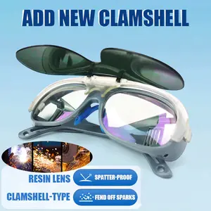 New Kaca Mata Kerja/ Kacamata UV Safety/ Kacamata Las Gerinda Gurinda