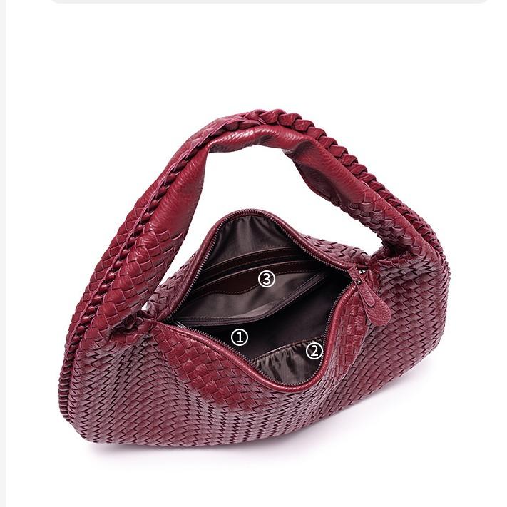 Jinju Woven Hobo Bag - Tote Bag Tas Wanita Tas Selempang Sling Bag Tas Kerja