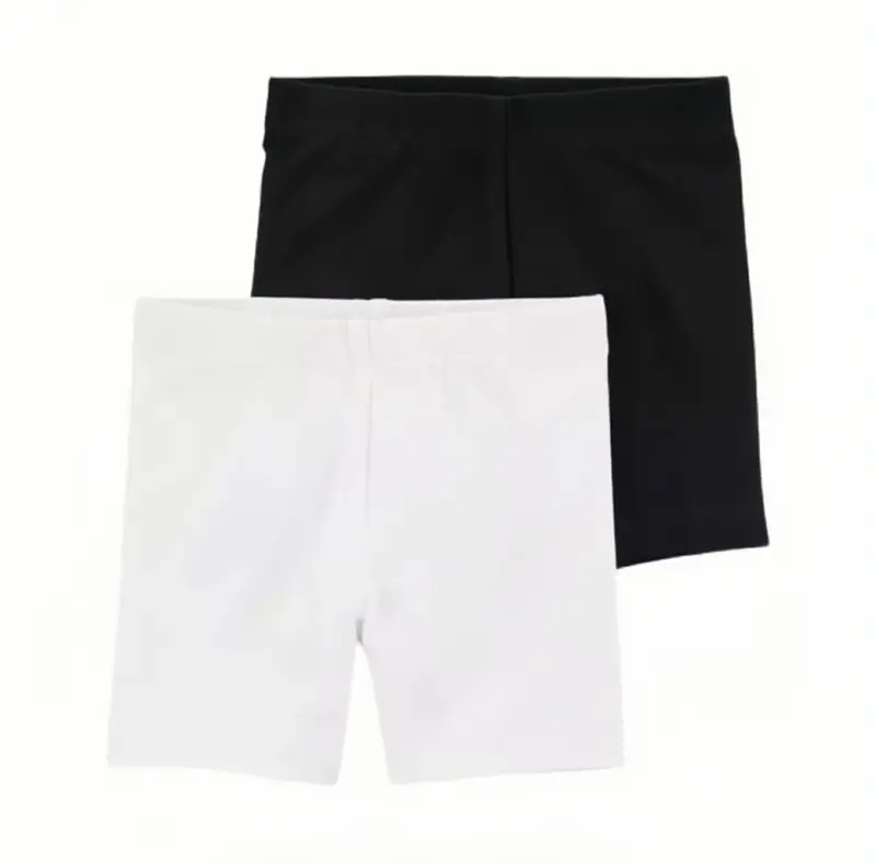 Celana Short Anak Perempuan TK SD SMP Spandek Premium || Celana Legging Santai Anak Hitam Polos Fit Nyaman Fashion 1