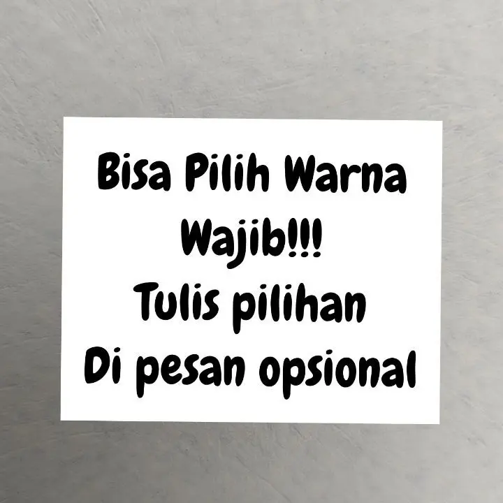 Paket 3pcs Pilih Warna sendiri