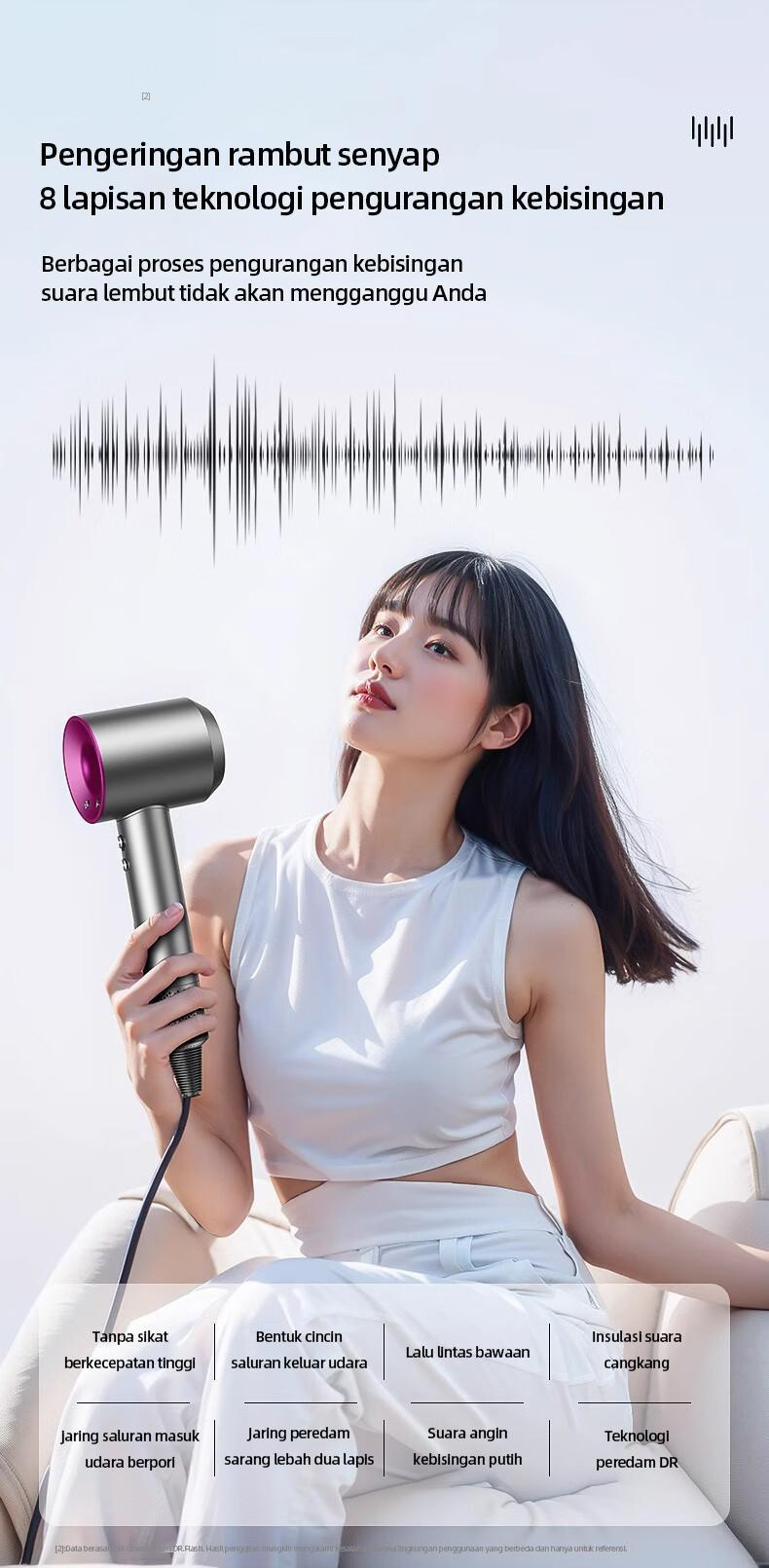 【COD Dr Flash】 ion negative Pengering Rambut Dryer 110.000 Putaran Kecepatan Tinggi - Hairdryer 1600w 5 1 hair 【COD Dr Flash】 ion negative Pengering Rambut Dryer 110.000 Putaran Kecepatan Tinggi - Hairdryer 1600w 5 1 hair