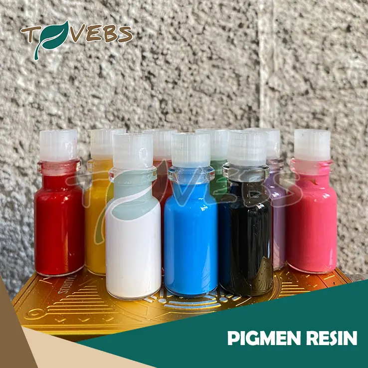 Pigmen resin pewarna resin kerajinan kemasan 5gr