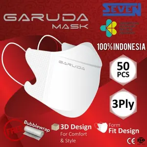 Masker Duckbill GARUDA 3ply isi 50pcs Kemenkes by Seven