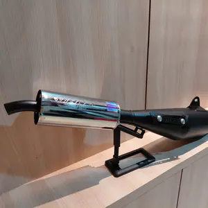 Knalpot  fiz r /fiz/force1 standar racing suara garing / prepet slip on