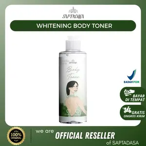 (DISKON) SAPTADASA Toner Badan Whitening AHA BPOM Pencerah Tubuh Mencerahkan Hitam Pengangkat Kotoran
