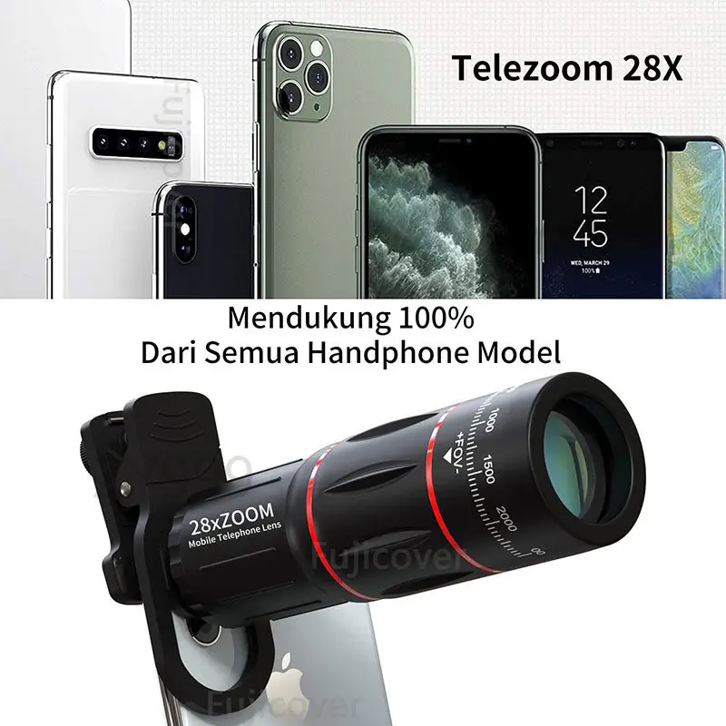 lensa Telephoto apexel 18X25 18X Zoom lensa apexel apexel28x25 4