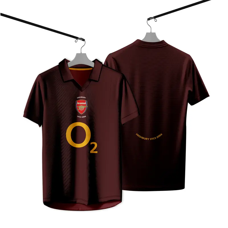 ATHLETIC SPORTWEAR - Jersey Vintage Bola Fantasy Arsenal Home 2005 Fullprinting Casual - Atasan 1