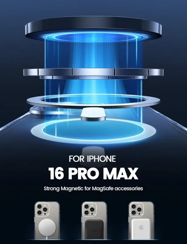 Case for iPhone 16 15 14 Pro Max Plus OXYGUARD Proguard Clear Magsafe Anti Crack Protection Softcase Casing Cover 7
