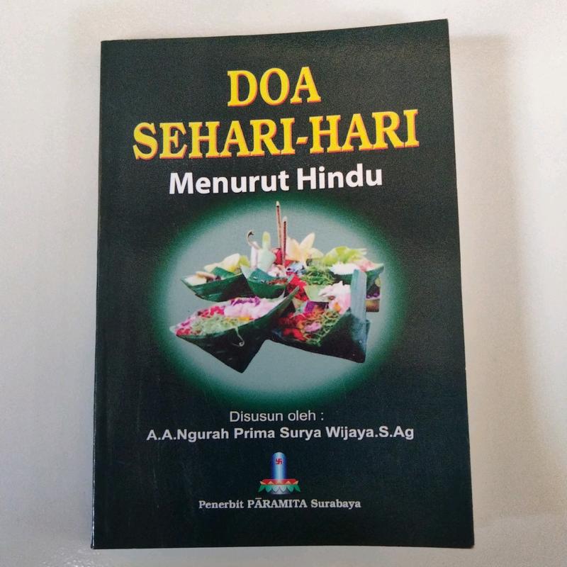 Buku doa sehari-hari menurut hindu 1