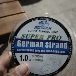 AQUASEA Tali Pancing Nilon Germany Strand Pro 200m Alat Ikan Joran Umpan