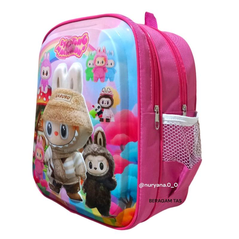 Tas Anak SD TK dan PAUD Unicorn Ber LED 3D Dolby Loncenukuran - Murah - Fashion 4