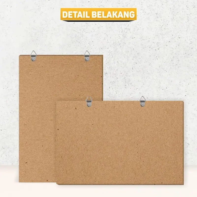 Cetak Foto 12R Bingkai MDF Ukuran 30x40 Dapat 2PCS Rectangle Dinding Minimalist 4