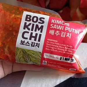 Boskimchi Kimchi Sawi 100 gr Kemasan Vakum