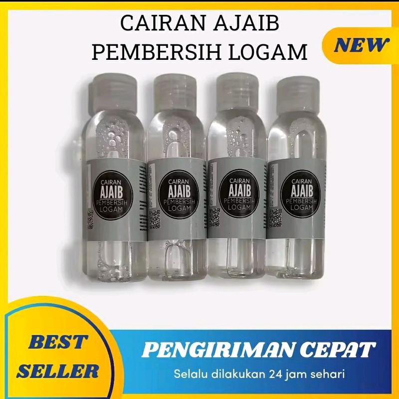 Cairan Ajaib Pembersih Karat Wastafel Besi Logam Pengkilap Ampuh Stainless 0