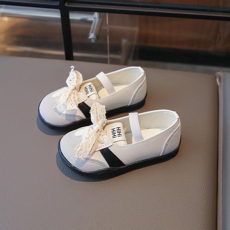 LƯƠNG BÙI KIDS -A203: GIÀY LƯỜI DÁNG THỂ THAO CHO BÉ GÁI