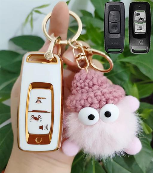 Vỏ Bọc Chìa Khóa Thích Hợp Cho Xe Máy Honda VISION2024,VISION2023,VARIO125.VARIO160,SH160,WINNER, Nhấp Vào 150, Lead125, Vỏ Khóa Bảo Vệ Chìa Khóa, Vỏ Chìa Khóa NVX, Mẫu SH, Scoopy, Genio Móc Khoá Móc Khóa